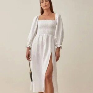 Reformation Gitane Linen Dress